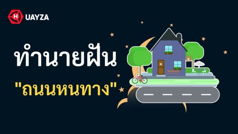 ฝันเห็นถนนหนทาง