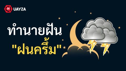 ฝันเห็นฝนครึ้ม