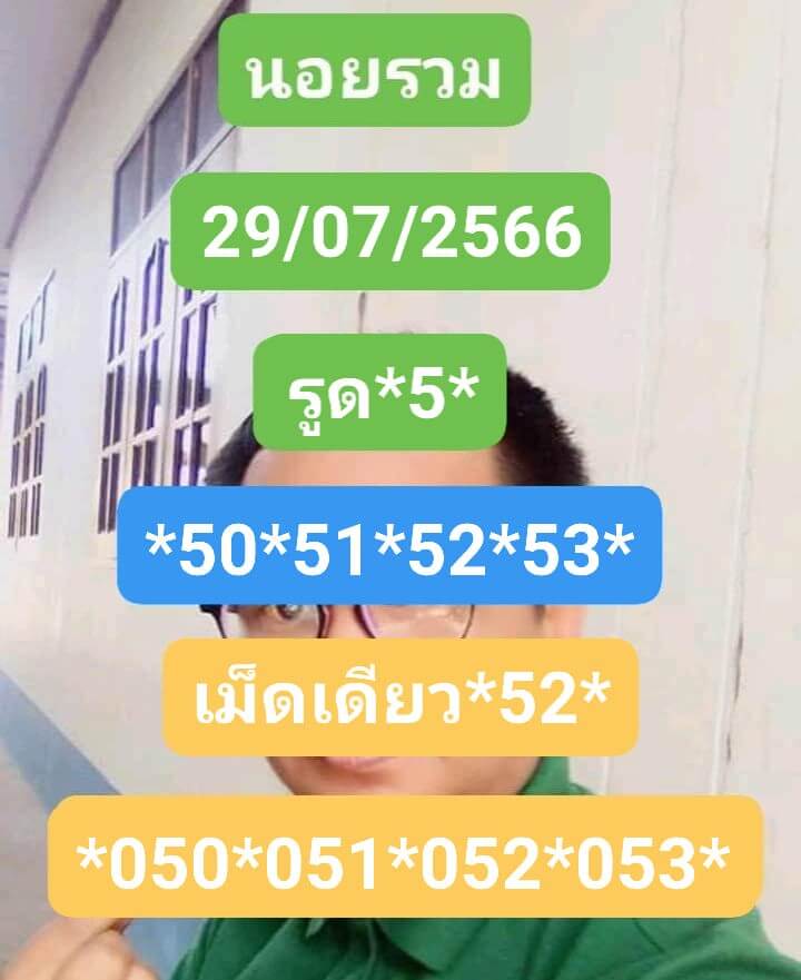 หวยฮานอย29-7-66 ชุด9