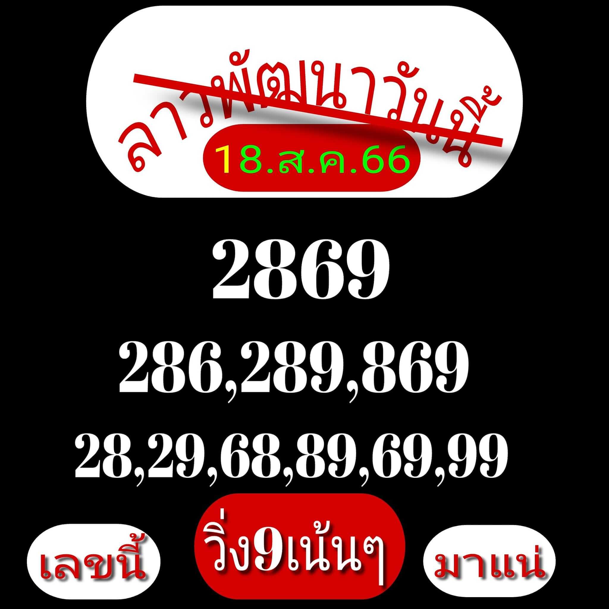 หวยลาว 18-8-66 ชุด4