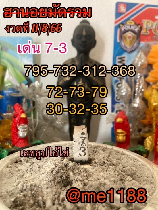 หวยฮานอย11-8-66 ชุด2