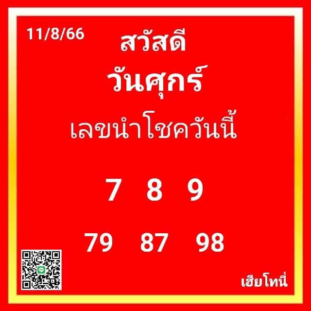 หวยฮานอย11-8-66 ชุด5