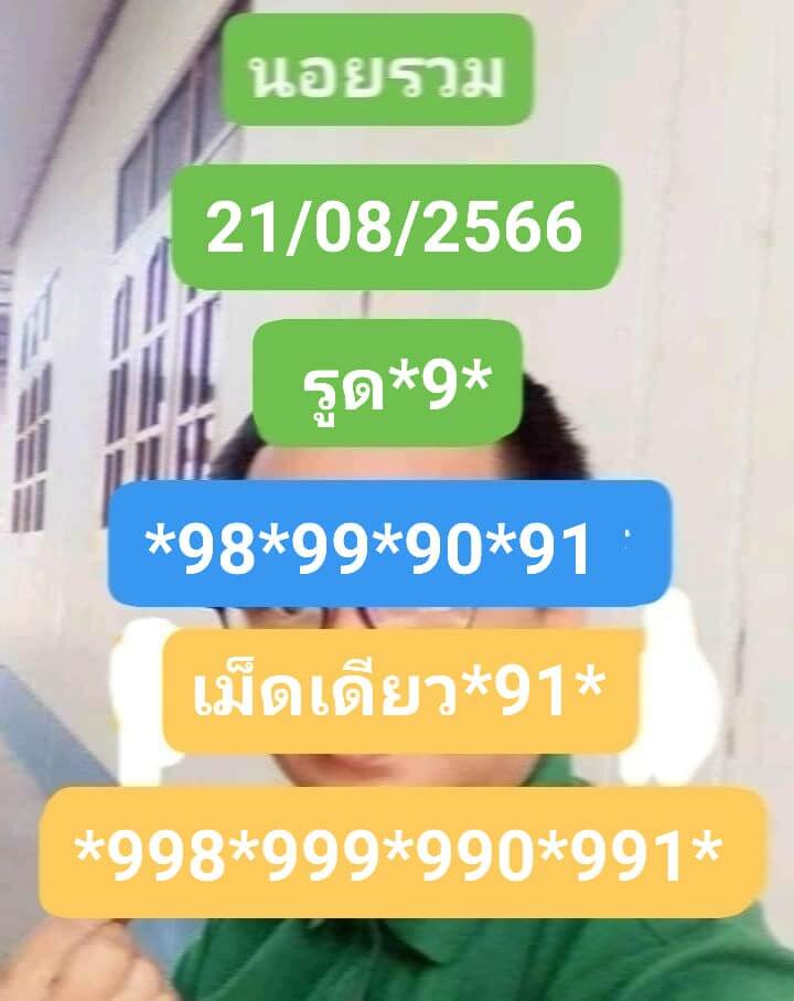 หวยฮานอย21-8-66 ชุด1