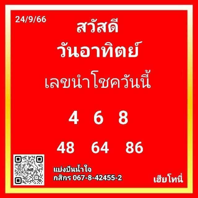 หวยฮานอย 24 9 66 ชุด3