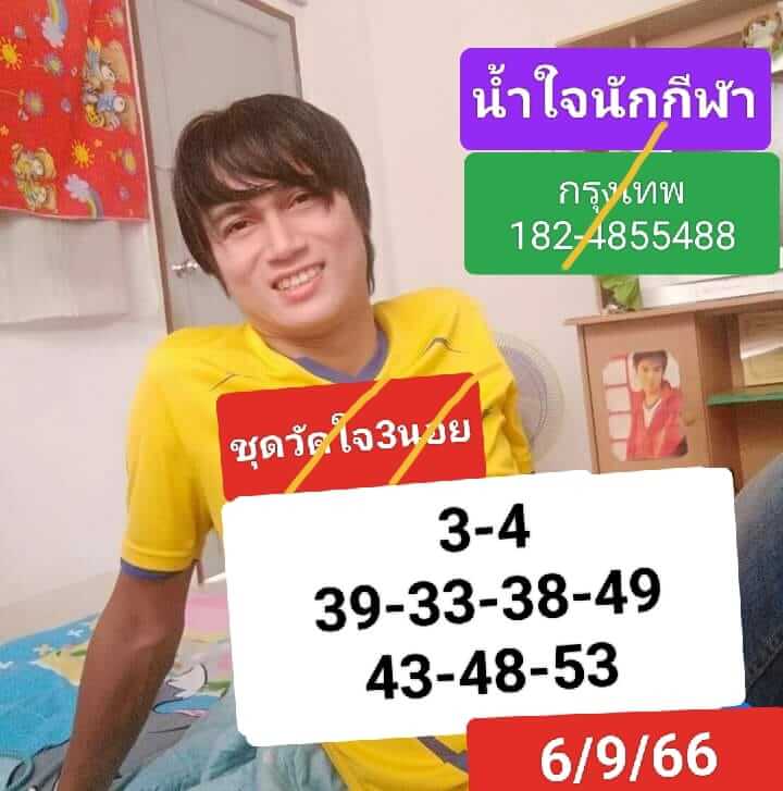 หวยฮานอย 6-9-66 ชุด1