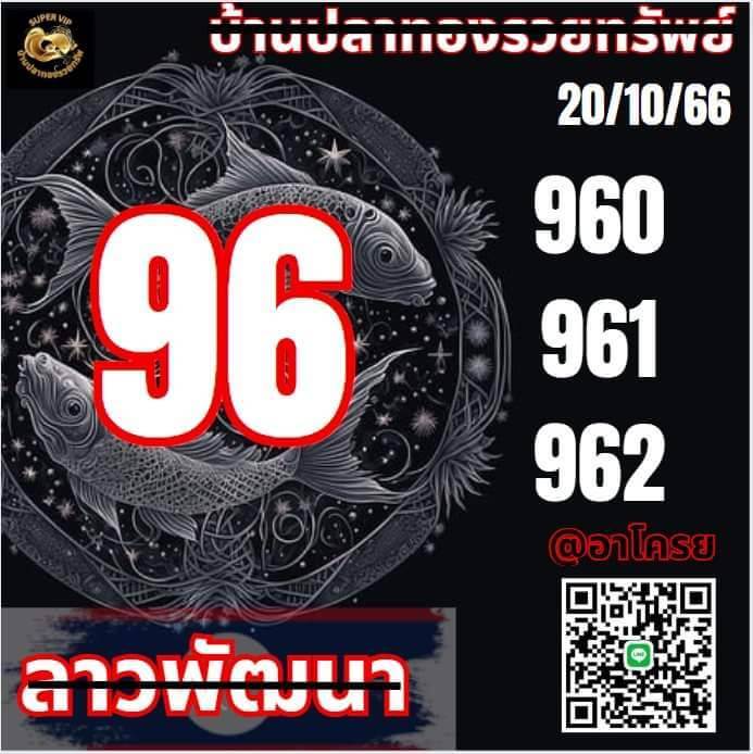 หวยลาว 20-10-66 ชุด4