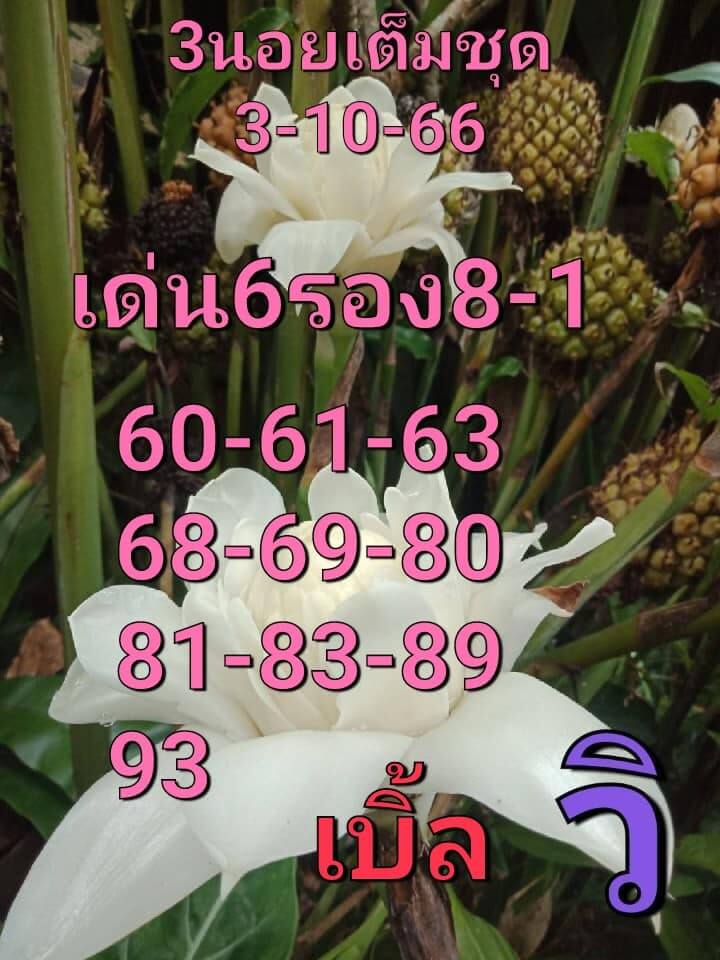 หวยฮานอย 3-10-66 ชุด5