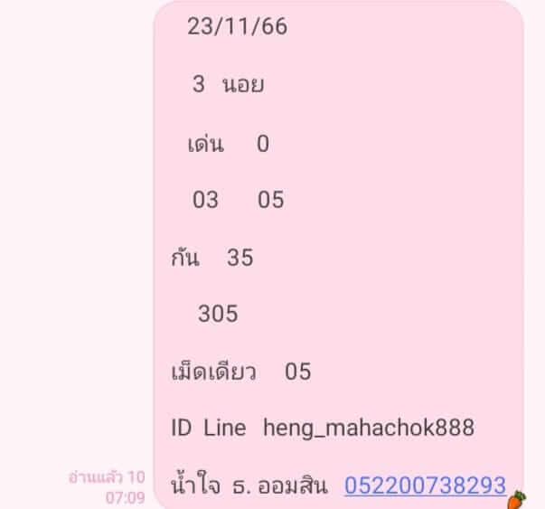 หวยฮานอย 23-11-66 ชุด2