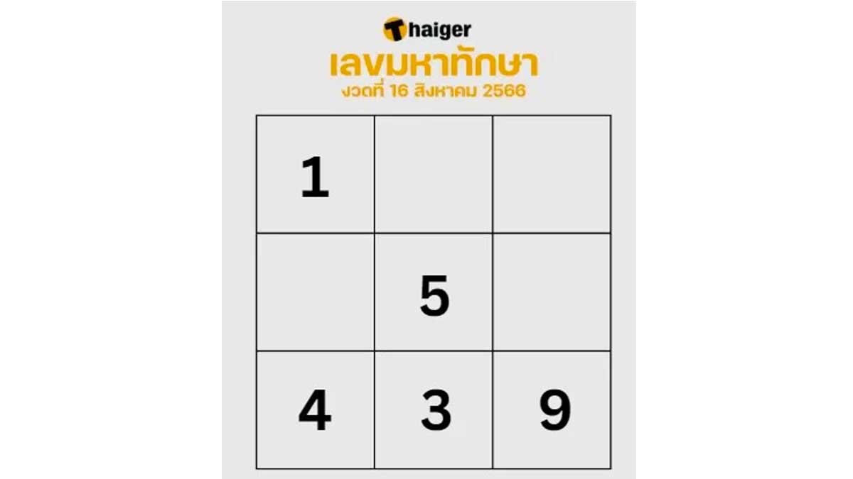 เลขมหาทักษา งวด 16 กุมภาพันธ์ 2567