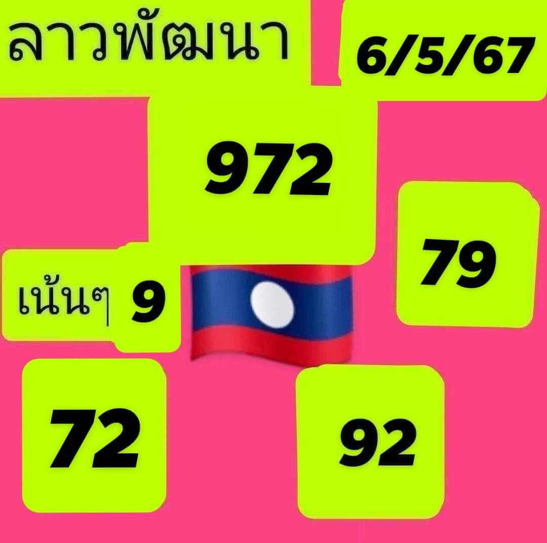 หวยลาว 6-5-67 ชุด8