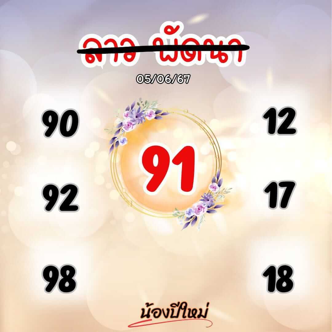 หวยลาว 5-6-67 ชุด10