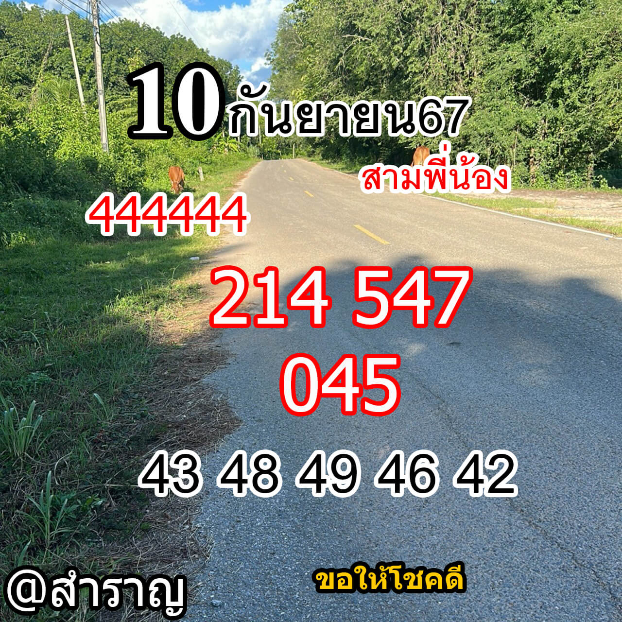 หวยฮานอย 10-9-67 ชุด5