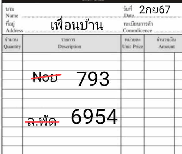 หวยฮานอย 2-9-67 ชุด2