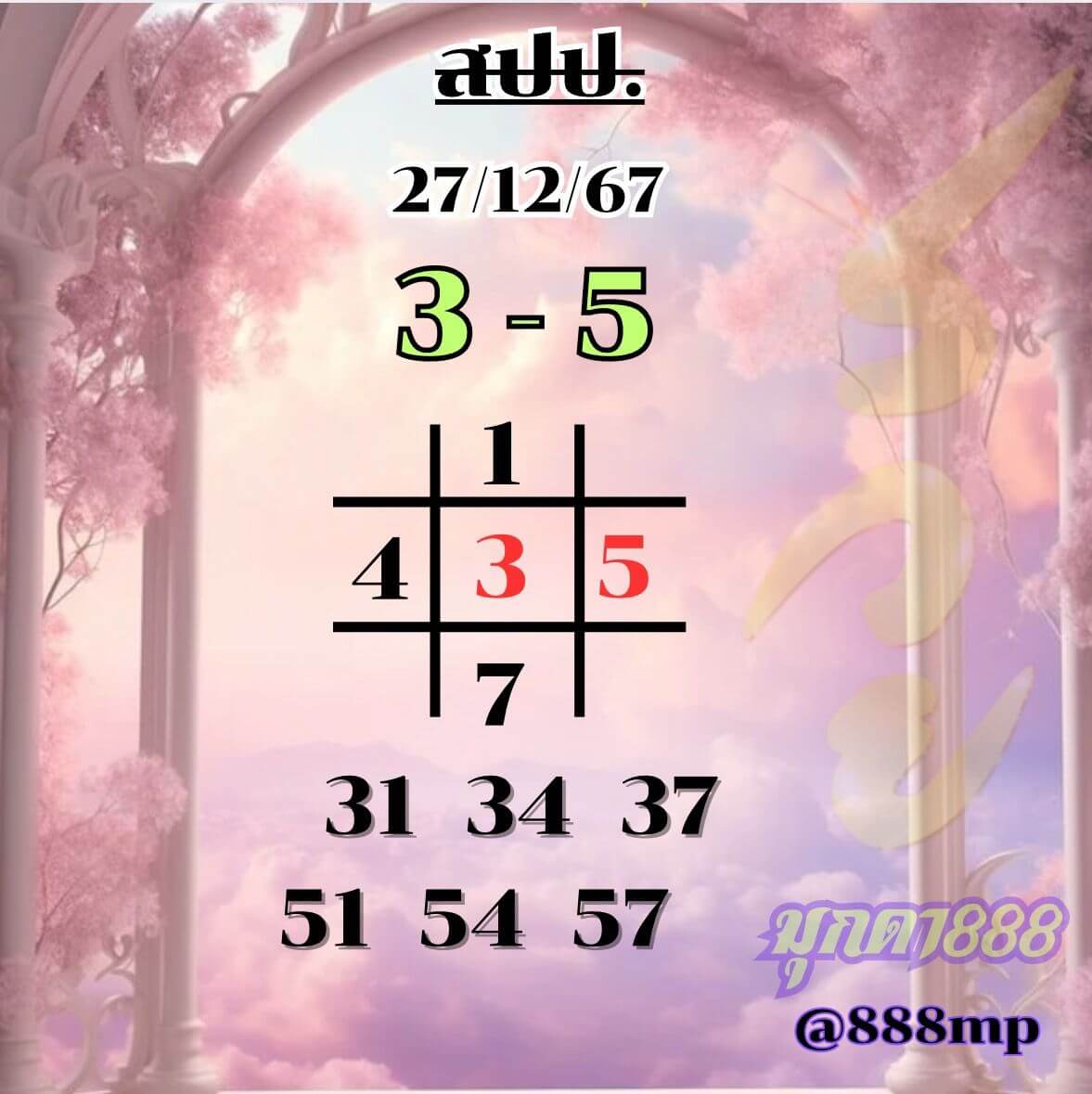 หวยลาว 27-12-67 ชุด2