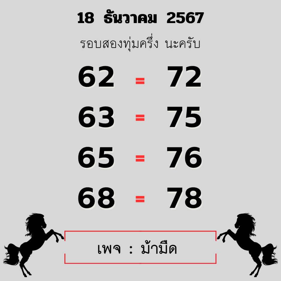 หวยลาว 18-12-67 ชุด5