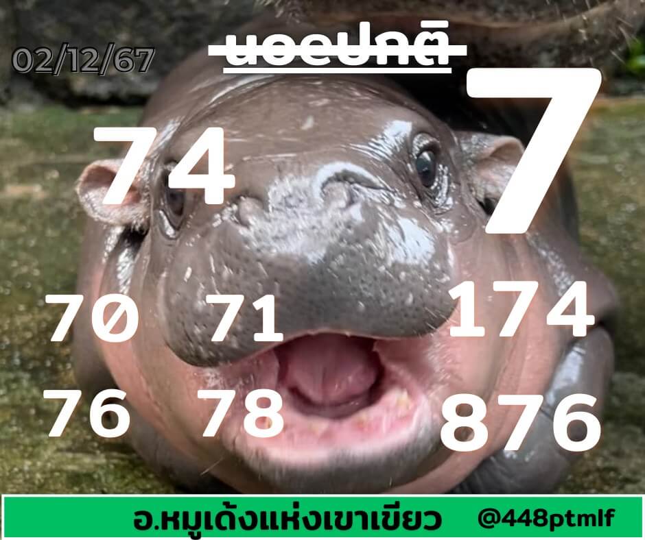 หวยฮานอย 2-12-67 ชุด6