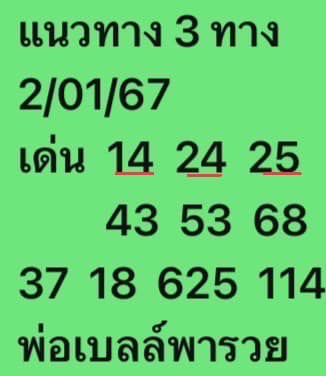 หวยฮานอย 2-1-68 ชุด4