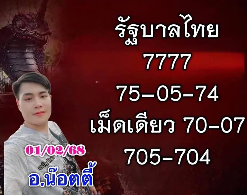 เลขเด็ดอาจารย์น็อตตี้