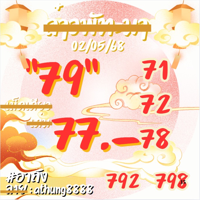 หวยลาว 2-5-68 ชุด2