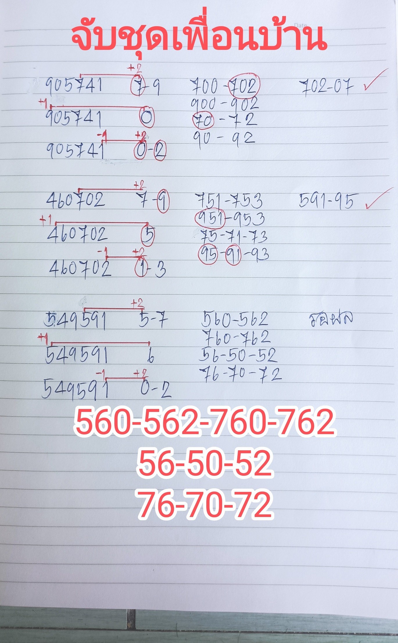 หวยลาว 2-5-68 ชุด7