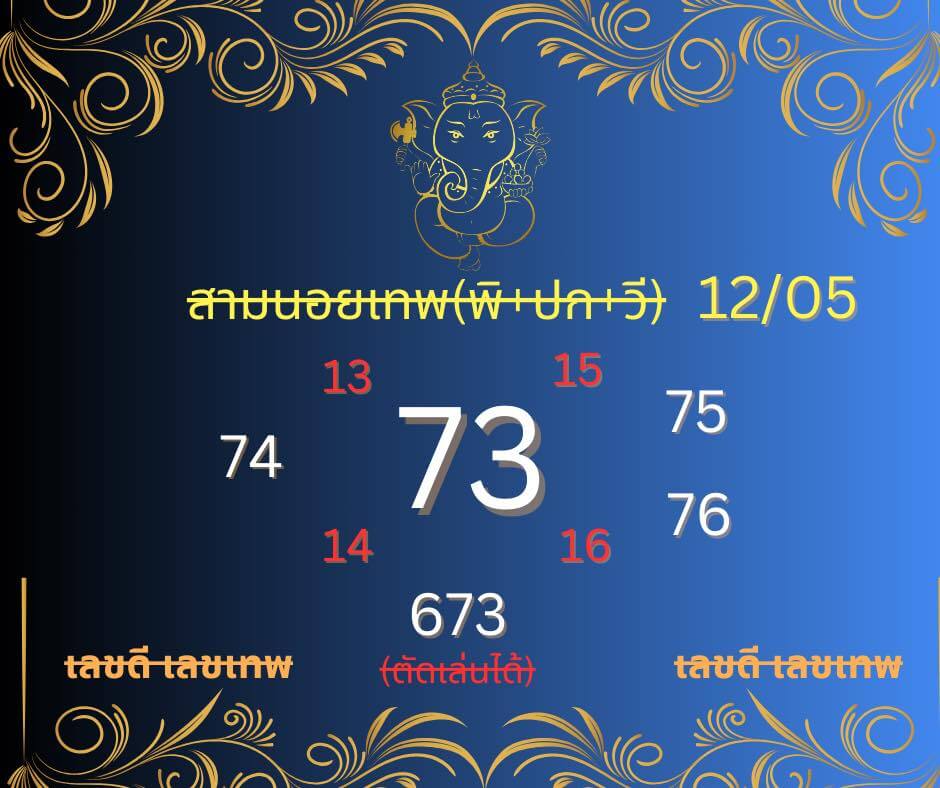 หวยฮานอย 12-5-68 ชุด8