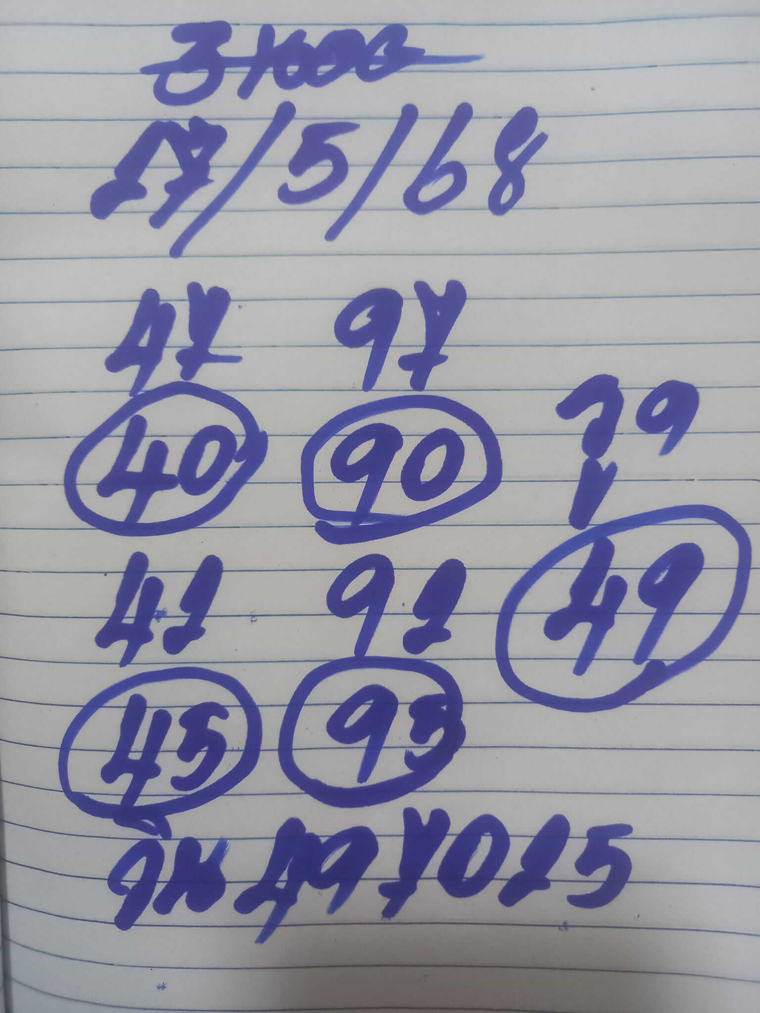 หวยฮานอย 27-5-68 ชุด6