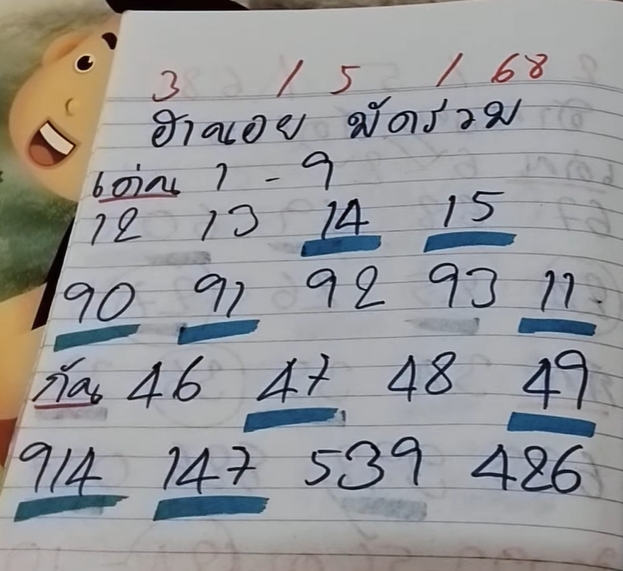 หวยฮานอย 3-5-68 ชุด10