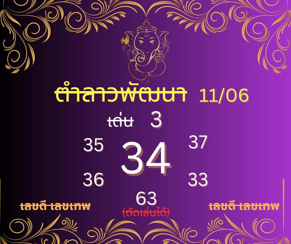 หวยลาว 11-6-68 ชุด1