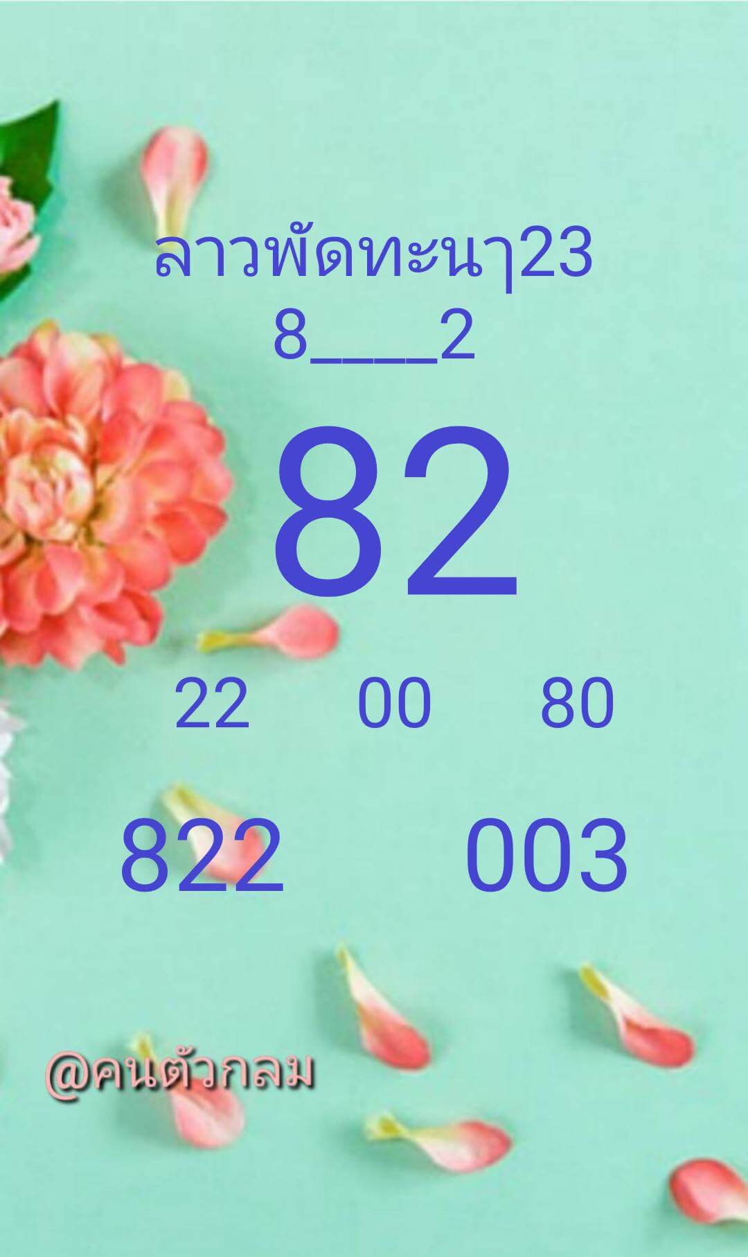 หวยลาว 23-6-68 ชุด7