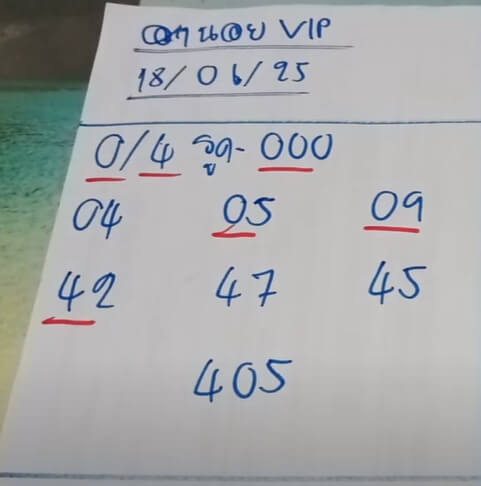 หวยฮานอย 18-6-68 ชุด10