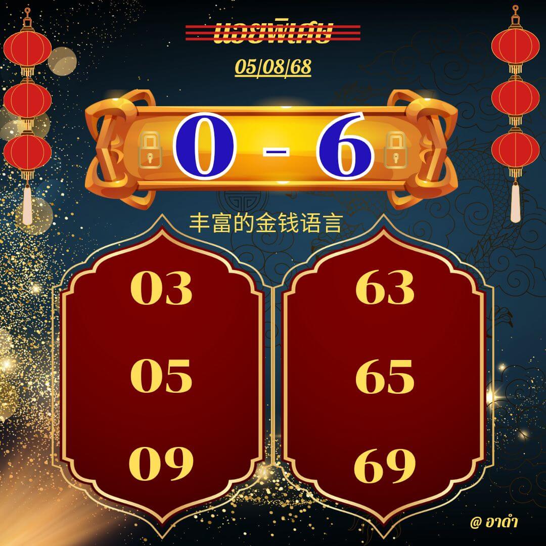 หวยฮานอย 5-8-68 ชุด8