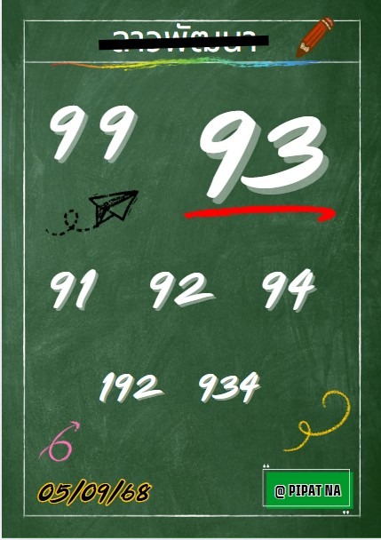 หวยลาว 5-9-68 ชุด10