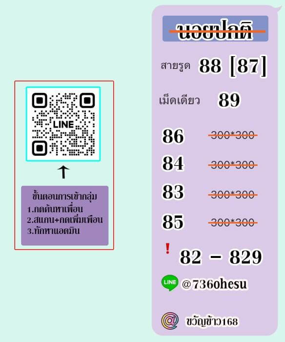 หวยฮานอย 2-9-68 ชุด4