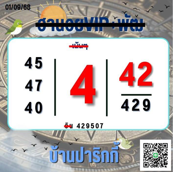 หวยฮานอย 2-9-68 ชุด6