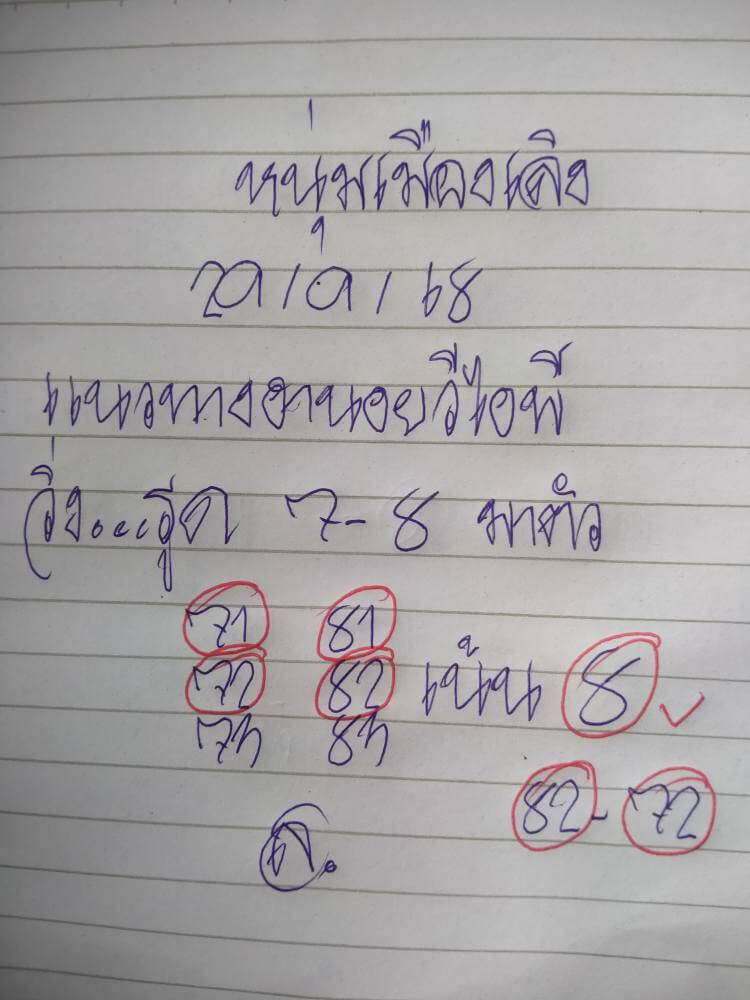 หวยฮานอย 29-9-68 ชุด6