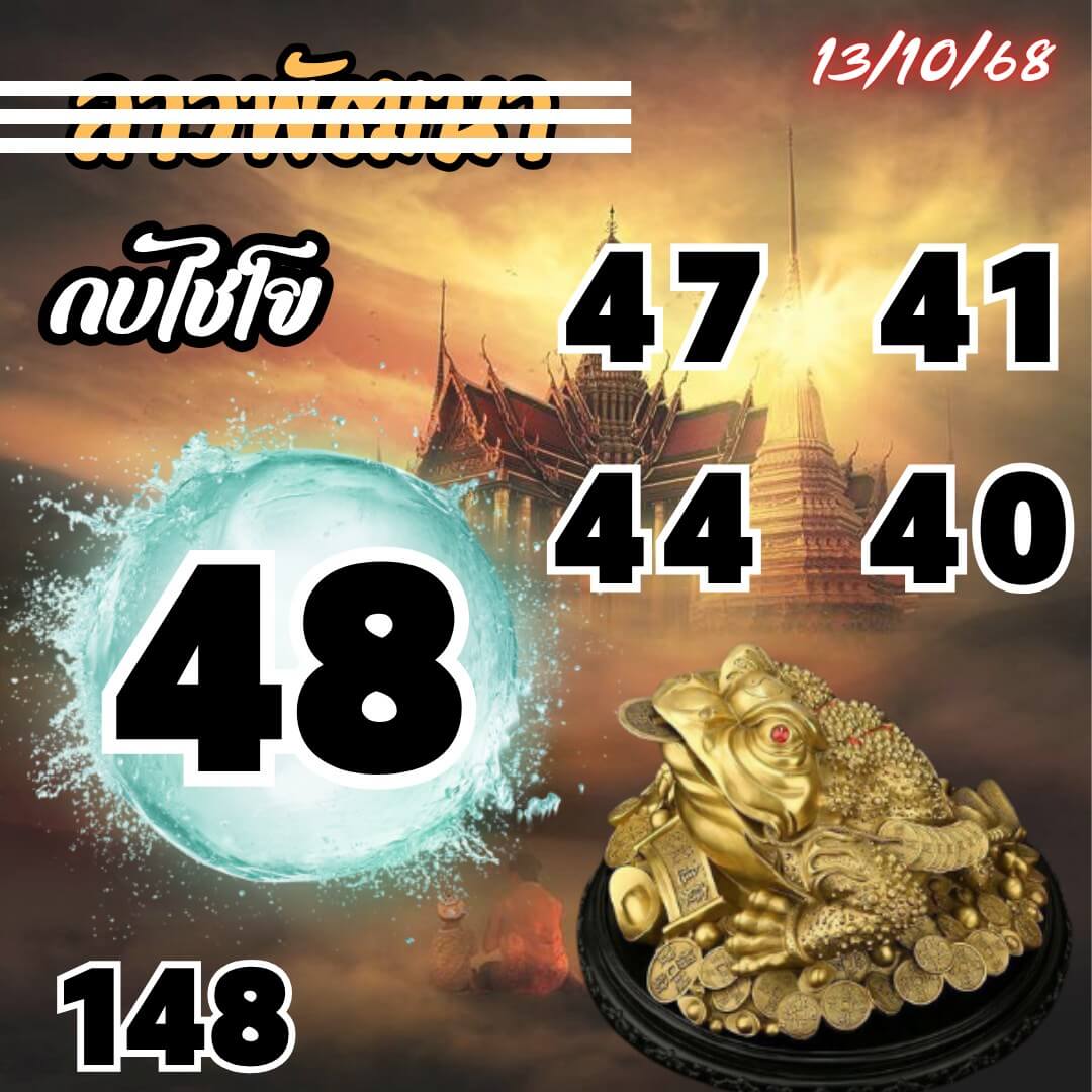 หวยลาว 13-10-68 ชุด8