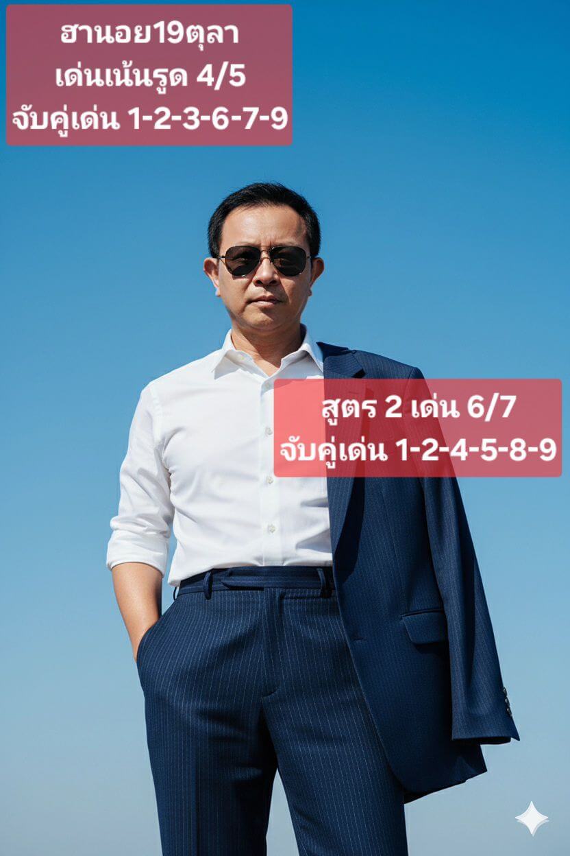 หวยฮานอย 19-10-68 ชุด5