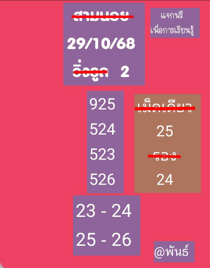 แนวทางหวยฮานอย 29/10/68 แนวทางหวยฮานอยวันนี้ออก งวดวันที่ 29 ตุลาคม 2568 หวยฮานอย 29-10-68 ชุด5