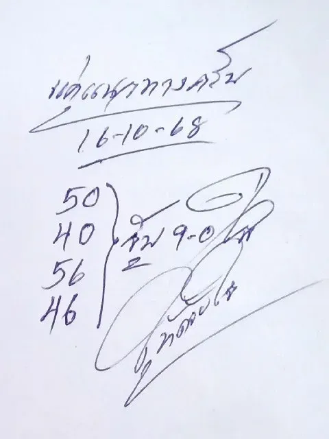 เลขเด็ดให้ด้วยใจ งวด 16 ตุลาคม 2568 แจกแนวทางด้วยความศรัทธา