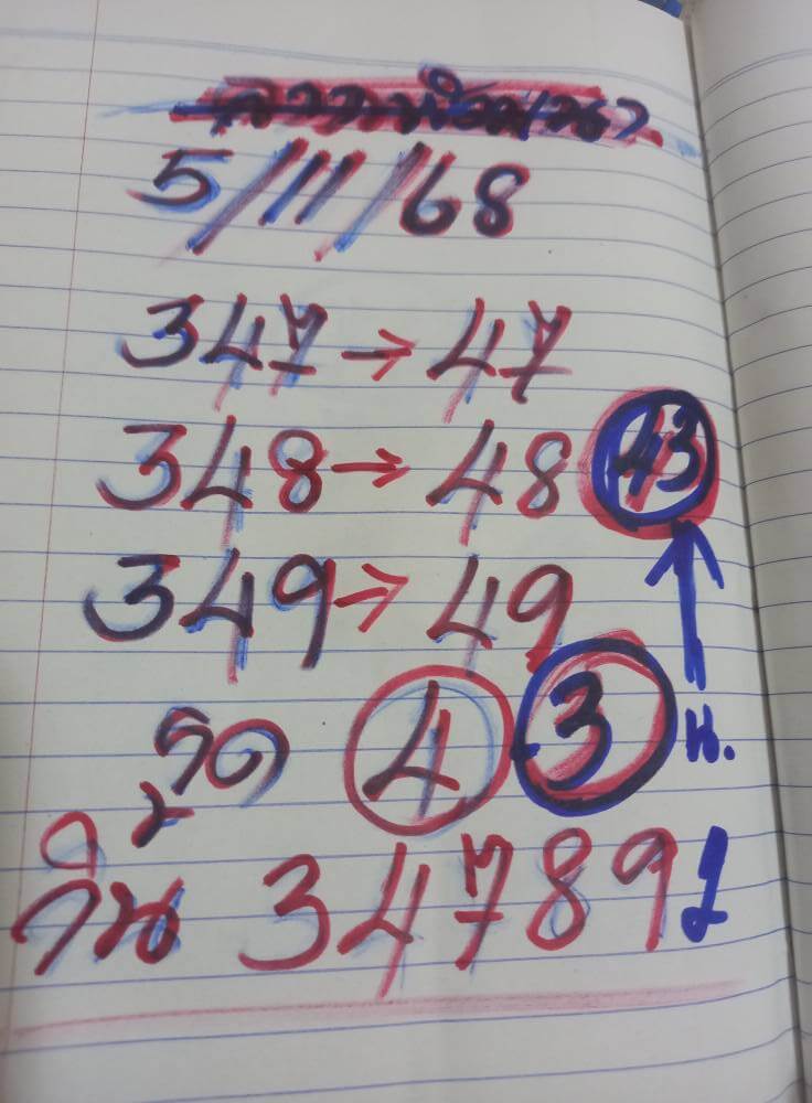 หวยลาว 5-11-68 ชุด9