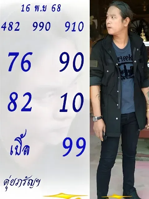 เลขเด็ดดุ่ยภรัญ 16/11/68