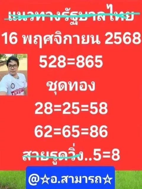 เลขเด็ดอาจารย์สามารถ 16/11/68 เปิดแนวทางวิเคราะห์โหราศาสตร์ งวดนี้พลังดาวหนุนโชค! เลขเด็ดอาจารย์สามารถ 16/11/68