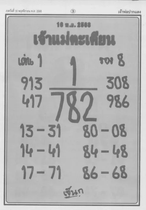 เลขเด็ดเจ้าแม่ตะเคียน 16/11/68 เปิดแนวทางศักดิ์สิทธิ์จากต้นไม้ให้โชค งวดนี้พลังแรงมาก! เลขเด็ดเจ้าแม่ตะเคียน 16/11/68