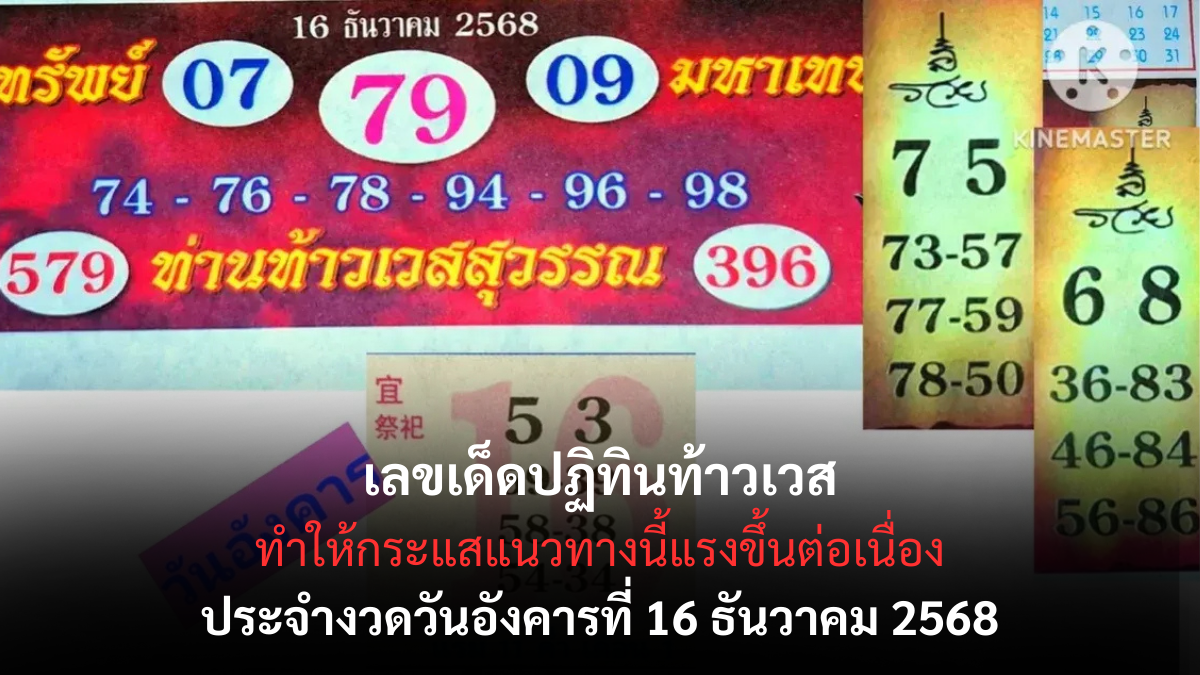เลขเด็ดปฏิทินท้าวเวส 16/12/68 เปิดแนวทางมงคลจากปฏิทินเทพผู้คุ้มครอง เลขเด็ดปฏิทินท่านท้าวเวส 16/12/68