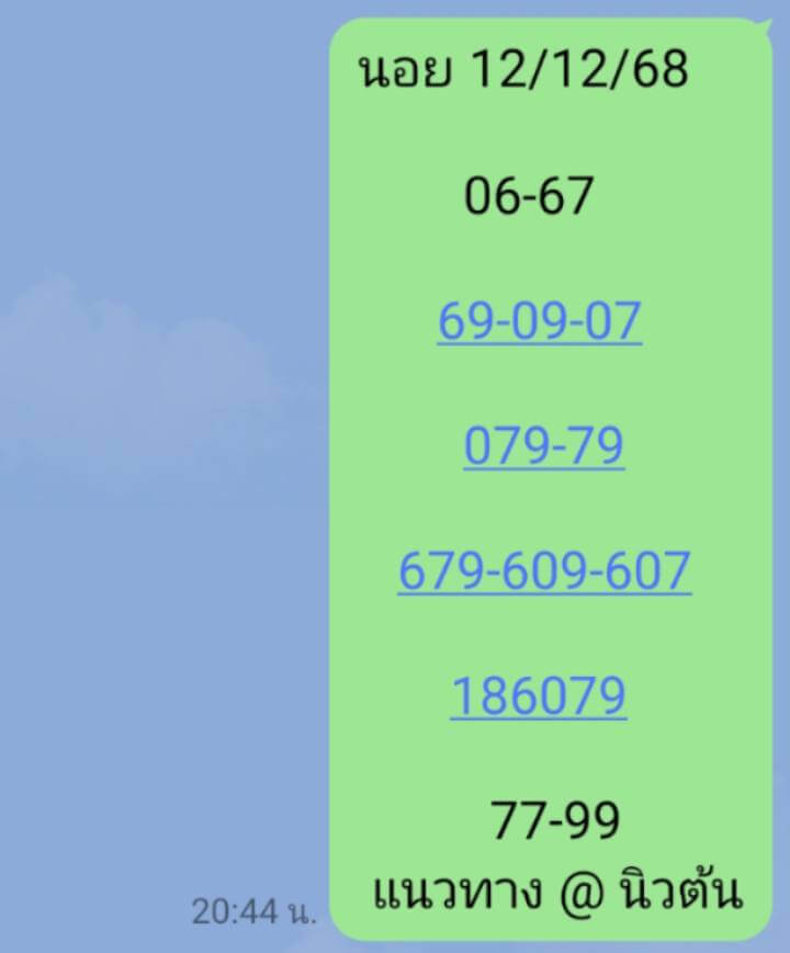 แนวทางหวยฮานอย 12/12/68 แนวทางหวยฮานอยวันนี้ออก งวดวันที่ 12 ธันวาคม 2568 หวยฮานอย 12-12-68 ชุด7