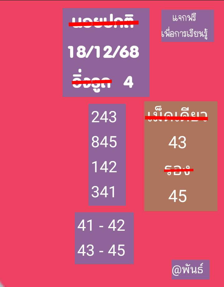 แนวทางหวยฮานอย 18/12/68 แนวทางหวยฮานอยวันนี้ออก งวดวันที่ 18 ธันวาคม 2568 หวยฮานอย 18-12-68 ชุด3