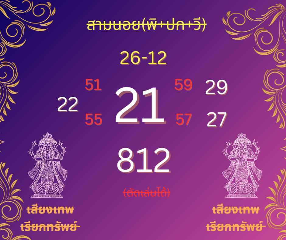 แนวทางหวยฮานอย 26/12/68 แนวทางหวยฮานอยวันนี้ออก งวดวันที่ 26 ธันวาคม 2568 หวยฮานอย 26-12-68 ชุด5