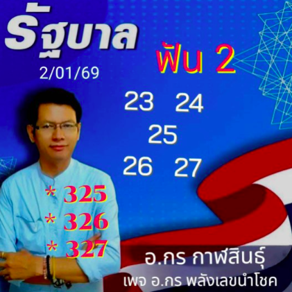 เลขเด็ดกร กาฬสินธุ์ 2/1/69 เปิดแนวทางเลขดังเมืองน้ำดำ งวดแรกของปีลางดีมาแรง! เลขเด็ดกร กาฬสินธุ์ 2/1/69