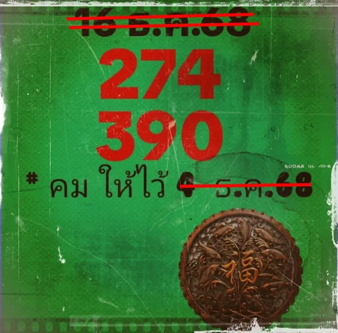 เลขเด็ดคมให้ไว้ 16/12/68 เปิดแนวทางวิเคราะห์ตรงจุด งวดนี้เลขคมชัดน่าตามมาก! เลขเด็ดคมให้ไว้ 16/12/68