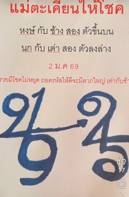 เลขเด็ดแม่ตะเคียน 2/1/69 เปิดแรงศรัทธารับปีใหม่ แม่ให้ลาภงวดแรกน่าลุ้น! เลขเด็ดแม่ตะเคียน 2/1/69